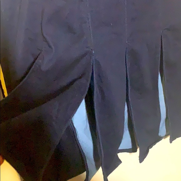 Lane Bryant Dark Denim Fringed Skirt - Picture 2 of 7